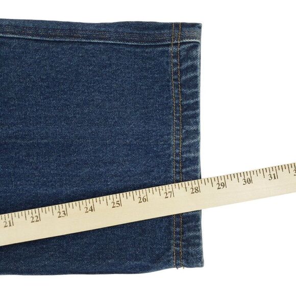 Duluth Trading Co. Men's Size 44x28 Medium Wash Straight Legs Relaxed Fit Jeans - Picture 6 of 8